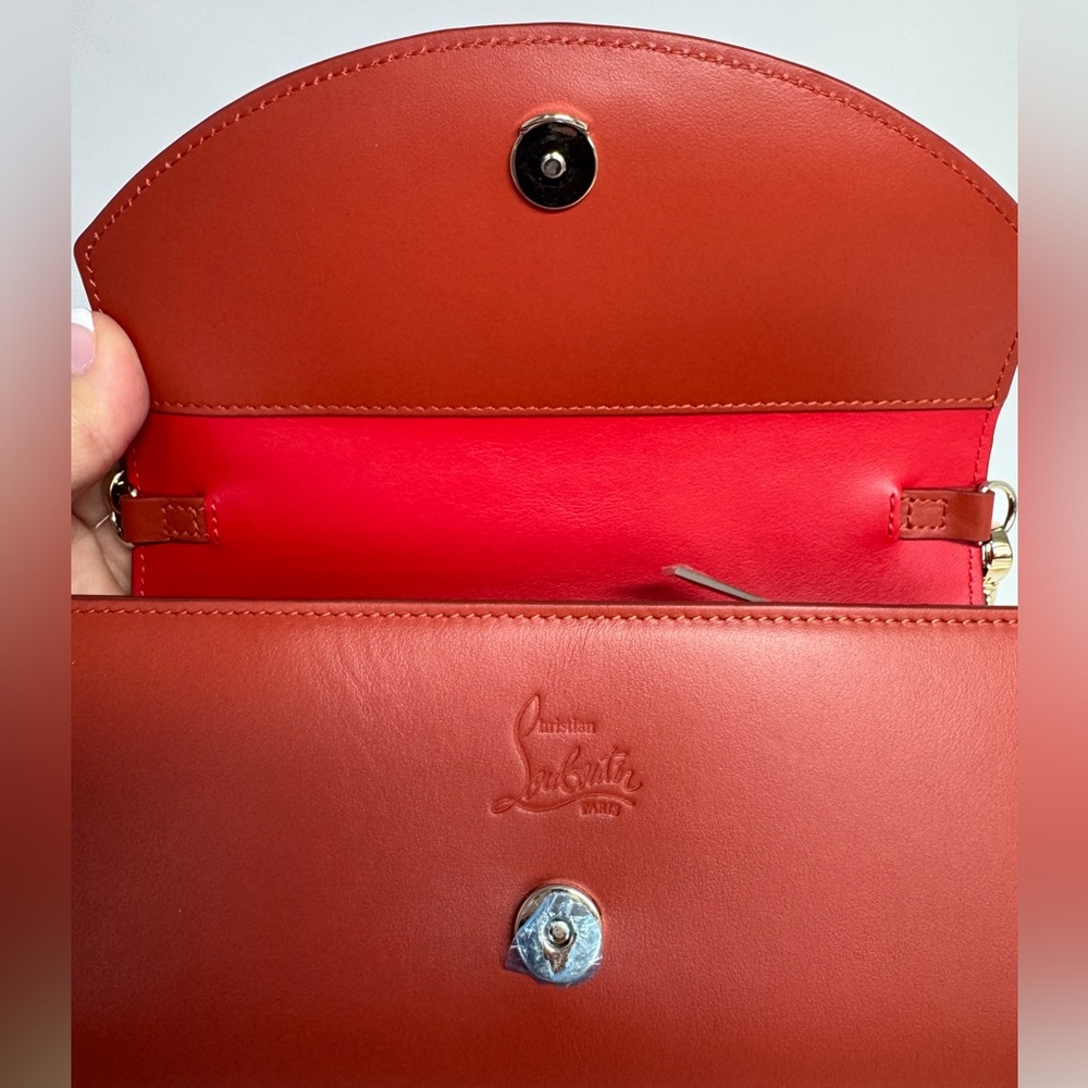 Authentic Christian Louboutin - Loubi 54 Wallet On Chain - Crossbody - Picture 12 of 12
